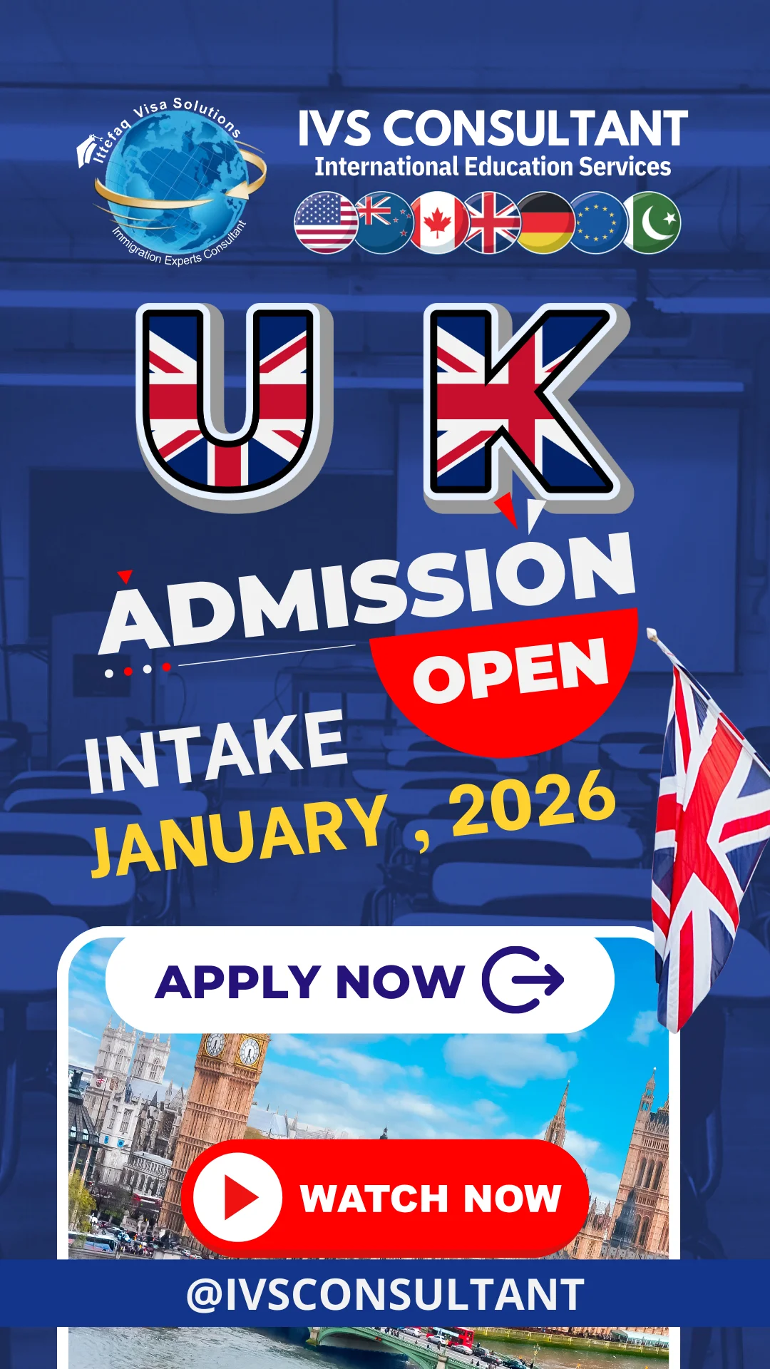 uk addmission open intake 2026