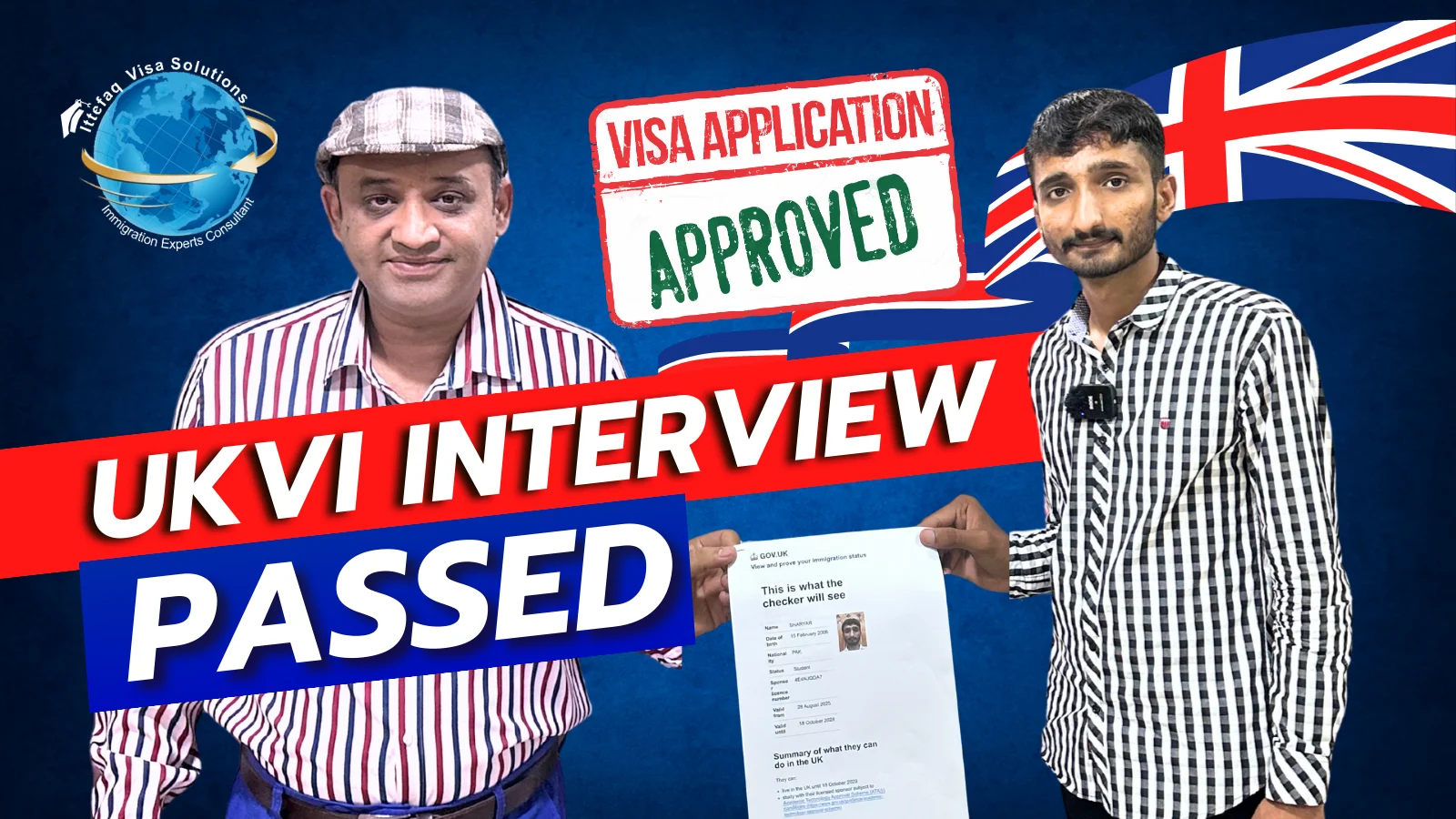 ukvi interview Passed UK Student visa approved